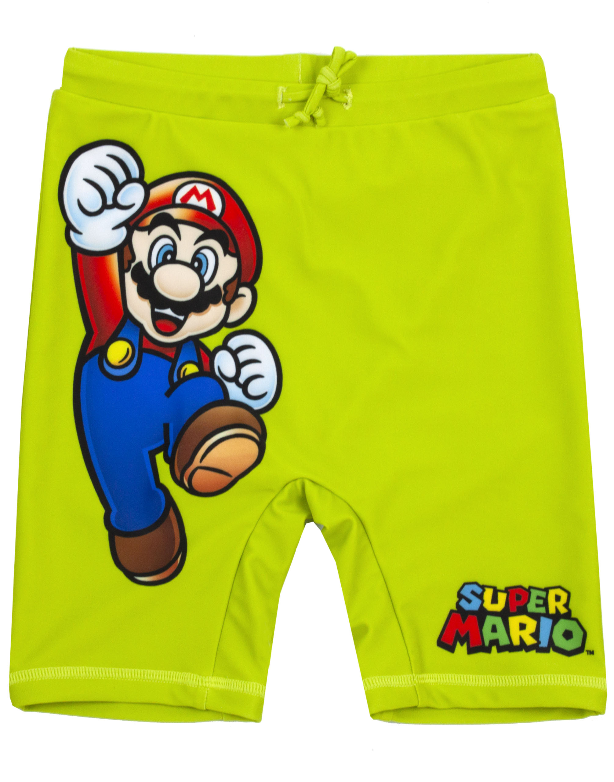 Super Mario Swimsuit Boys UV50 Sun Safe Two Piece Top & Shorts Costume